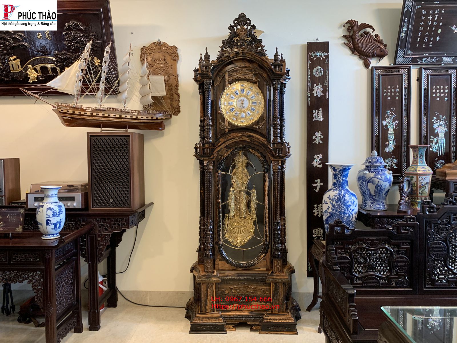 Mua đồng hồ cây giá rẻ chất lượng tại Bình Định